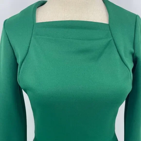 Vintage Emerald Dress - Picture 4 of 4